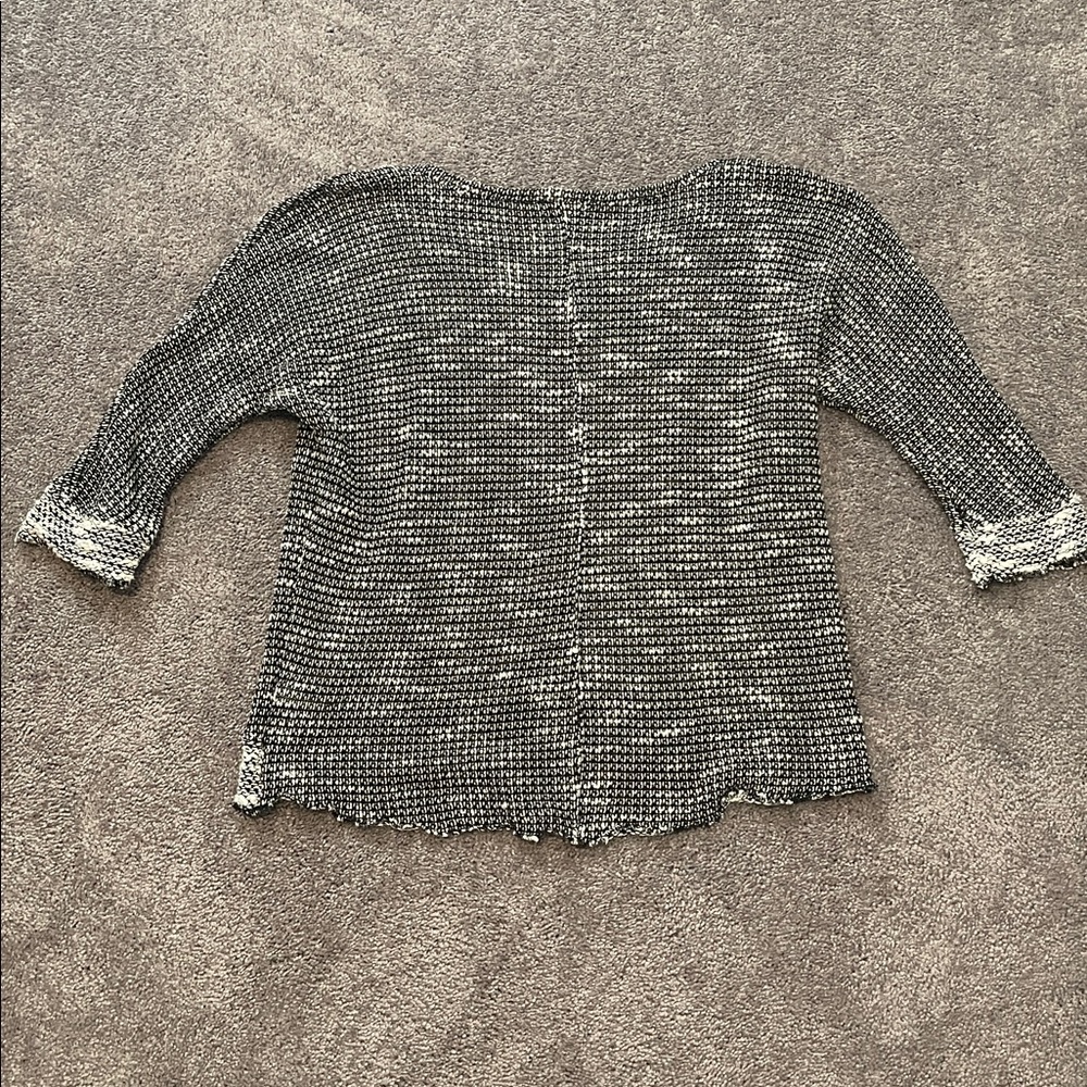 Kut from the Kloth Black and White Knit Sweater - Picture 5 of 5